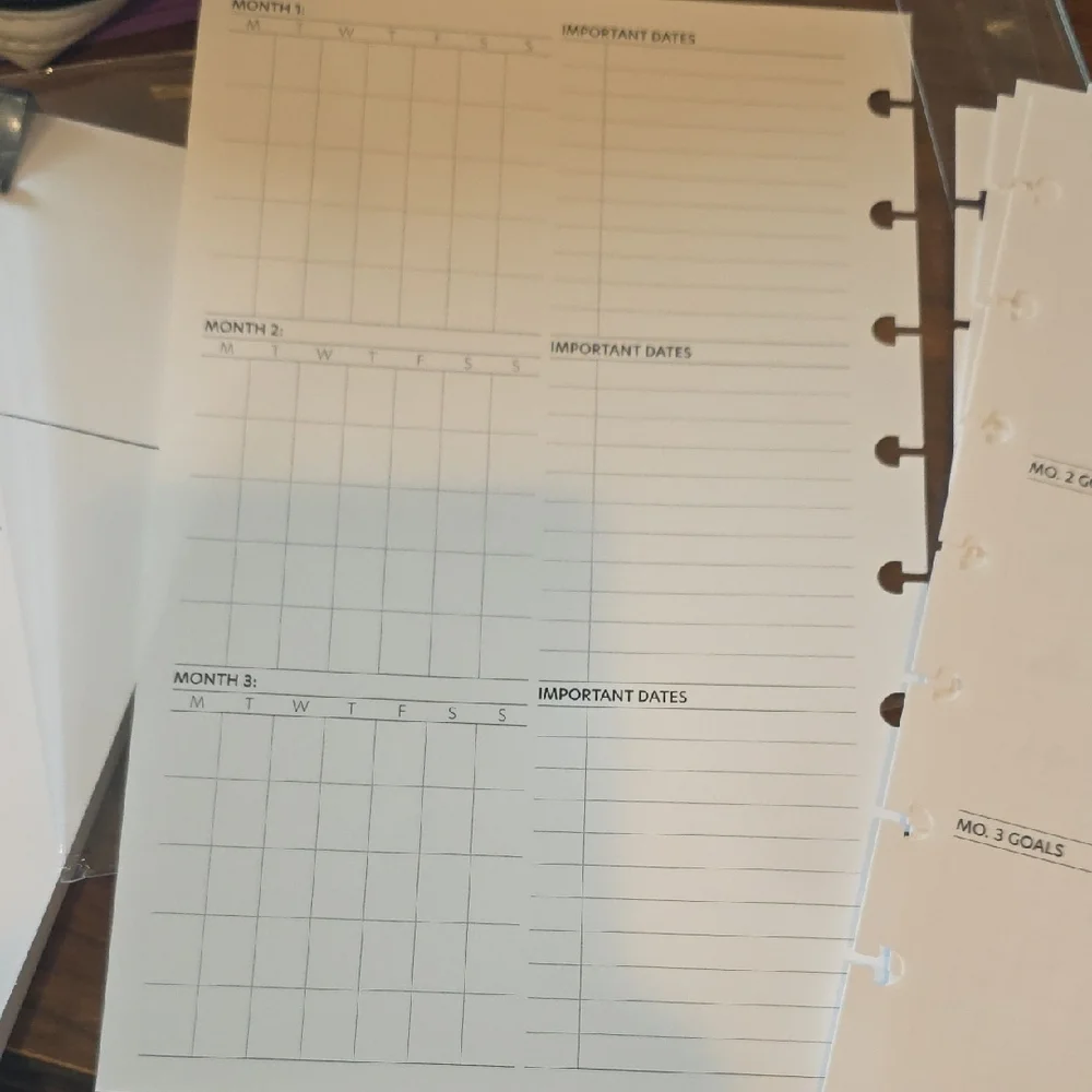 Inspirational Planner Insert